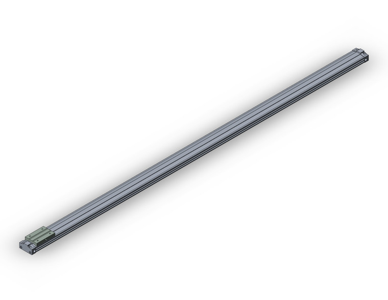 SMC MY3A25-1600 rodless cylinder cyl, rodless, mechanicaly jointed