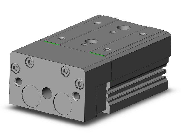 SMC 13-MXS20-30 Cyl, Air Slide Table