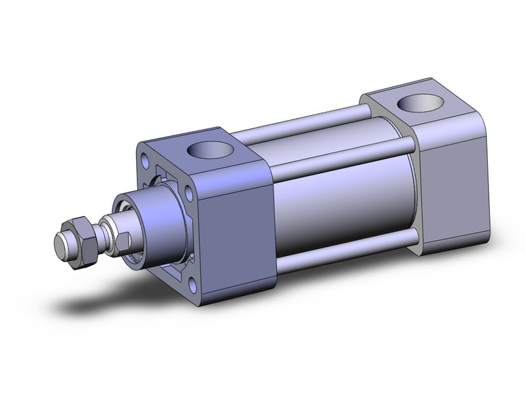 SMC NCA1B150-0100N-XC35 Cylinder, Nca1, Tie Rod