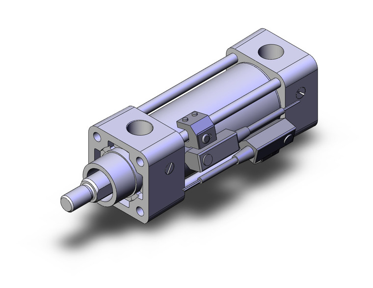 SMC NCDA1KB150-0200-A53 Cylinder, Nca1, Tie Rod