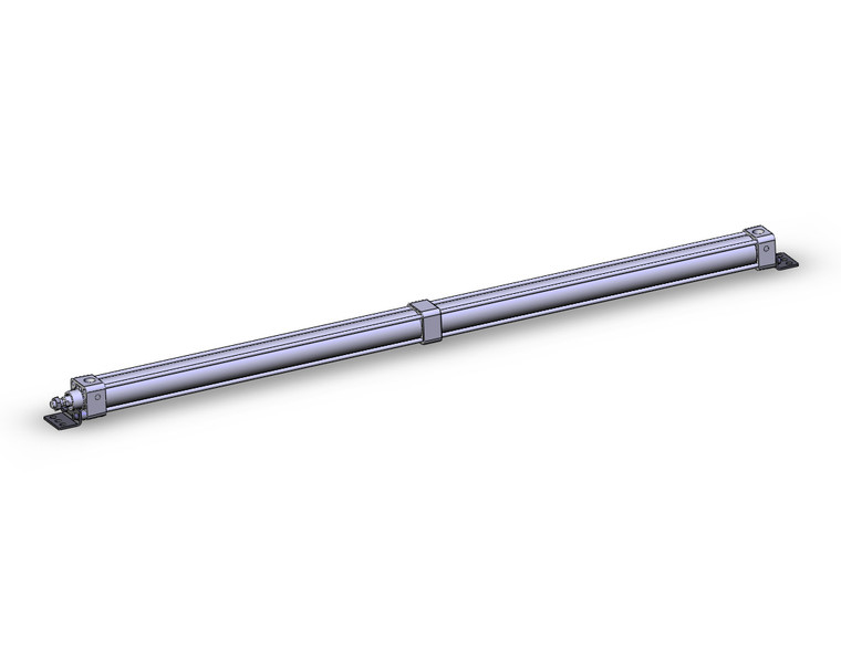 SMC NCDA1L150-4000 Cylinder, Nca1, Tie Rod