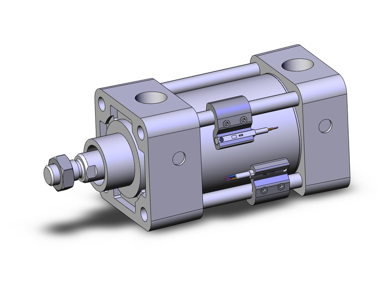 SMC NCDA1R200-0100-M9NL Cylinder, Nca1, Tie Rod