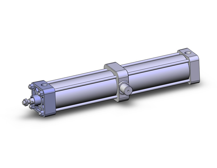 SMC NCDA1T250-1400N Cylinder, Nca1, Tie Rod