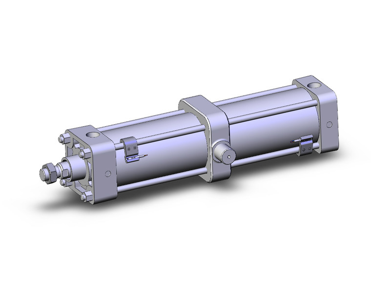 SMC NCDA1T325-1200-M9PZ Cylinder, Nca1, Tie Rod