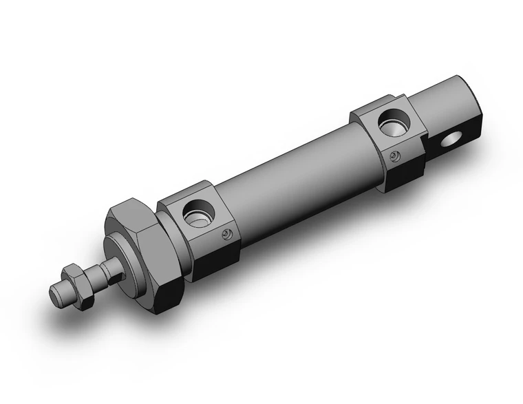 SMC CD85N20-25C-B Cylinder, Iso, Dbl Acting