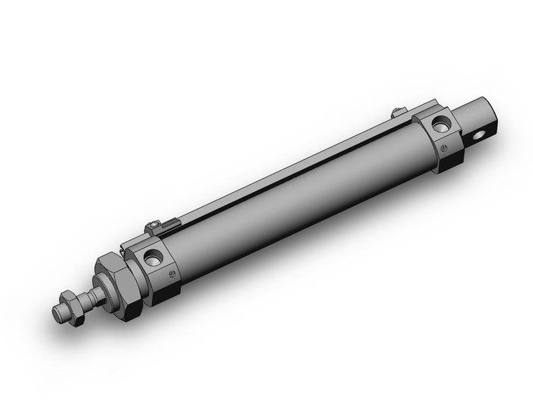 SMC CD85N25-125C-A Cylinder, Iso, Dbl Acting
