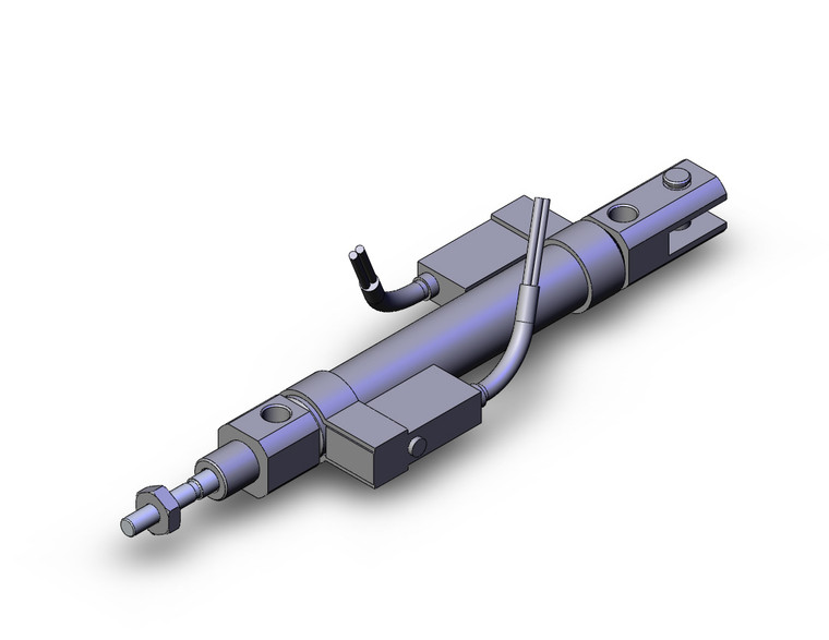 SMC NCDJ2D10-200-C80L Round Body Cylinder
