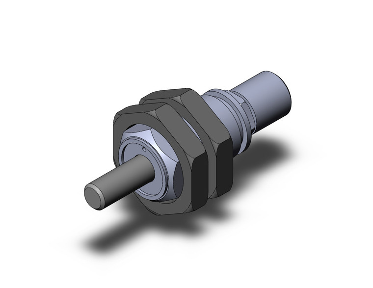 SMC CJPB10-5H6-B pin cylinder, sgl acting, spring return