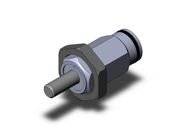 SMC CJPS10-10-B Pin Cylinder, Sgl Acting, Spring Return