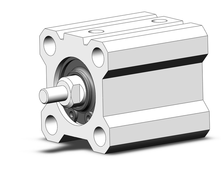 SMC NCQ2A20-20DM-XB6 Compact Cylinder, Ncq2