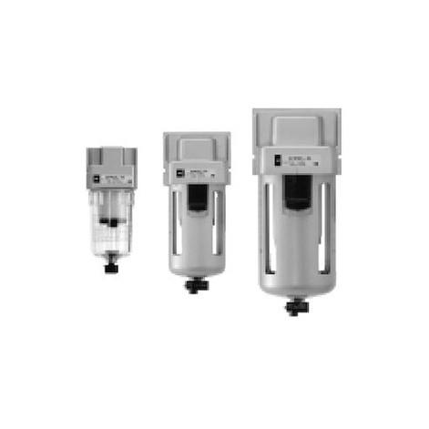 SMC - AFD40-N04-8Z - SMC?« AFD40-N04-8Z Micro Mist Separator, Max. Flow: 600L/min, 0.01??m Filter, +1MPaMax. Op. Press., +1.5MPaProof Press.