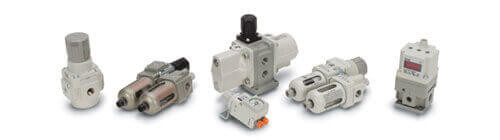SMC AL40-N04B-RZ-A Lubricator, Modular F.R.L.