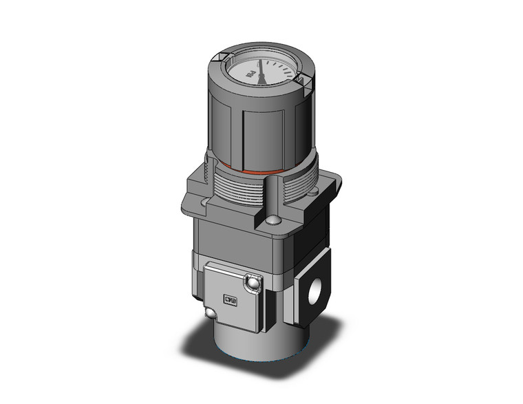 SMC ARG30-N02G4-NZ Regulator W/ Built In Pressure Gauge