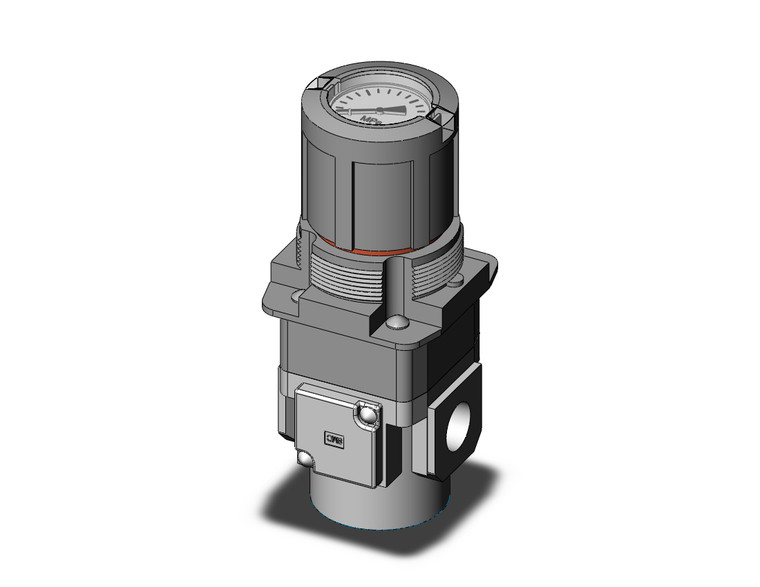SMC ARG30-03G3 Regulator W/ Built In Pressure Gauge