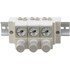 SMC ARM11BA3-758-AZ regulator, manifold compact manifold regulator
