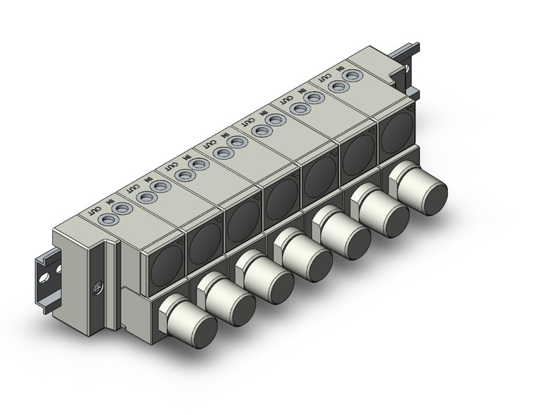 SMC ARM11BB1-756-AZ regulator, manifold compact manifold regulator