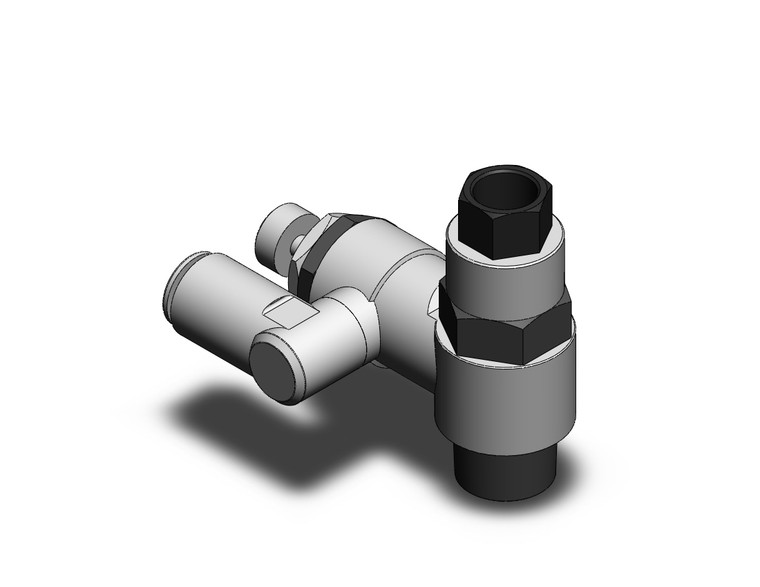 SMC ASP630F-F04-10S-J Flow Control W/Check Valve