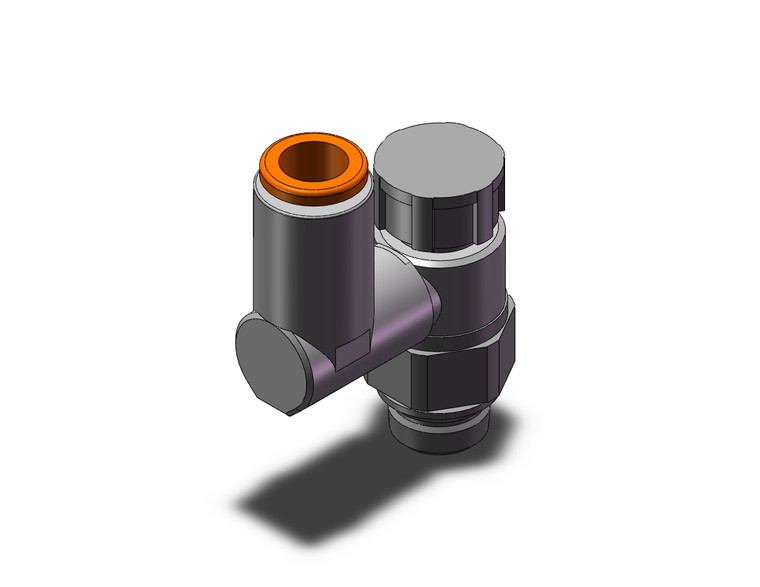 <h2>AS***1F-A, Speed Controller, Uni One-Touch Fitting, Push Lock, Elbow/Universal, New</h2><p><h3>The AS speed controller variants with push lock allow for easy locking of the flow rate setting without a tool.</h3>- 360  swivel piping possible (universal type)<br>-  Easy to Lock with push-lock type<br>- Larger handle<br>- Improved tube insertion/removal<p><a href="https://content2.smcetech.com/pdf/AS_PushLock_Uni.pdf" target="_blank">Series Catalog</a>