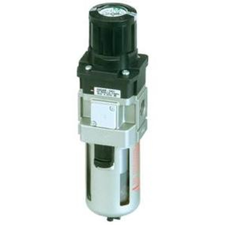 SMC AWG20-N02G3-CZ filter/regulator, modular f.r.l. w/gauge