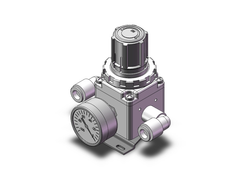 SMC IRV20-LC10LG Regulator, Vacuum