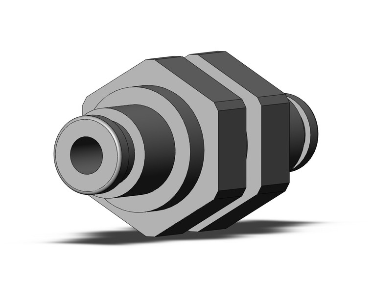 SMC KQB2E01-00 Fitting, Nickel Plated Brass