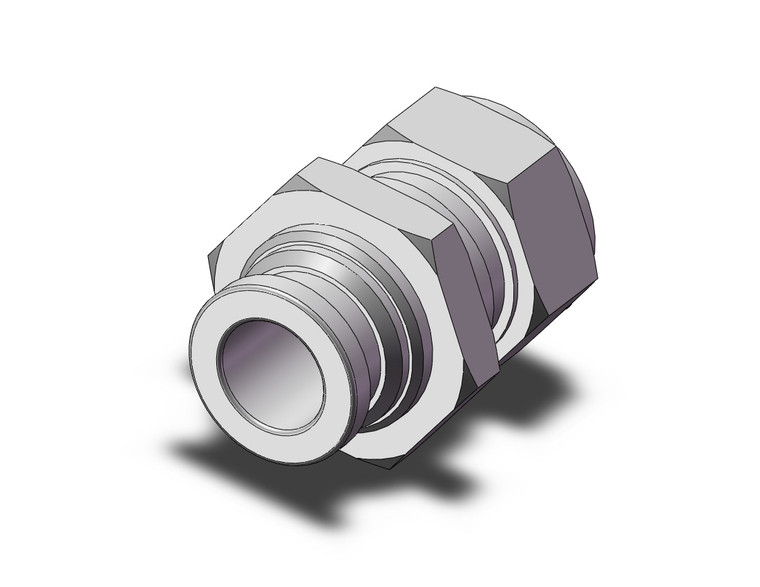 SMC KQB2E08-G01 Fitting, Nickel Plated Brass