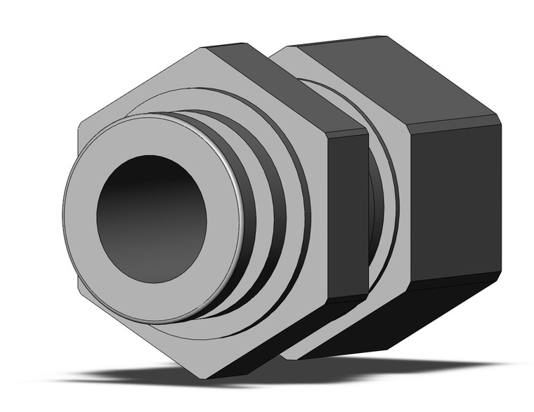 SMC KQB2E11-N03 Fitting, Nickel Plated Brass