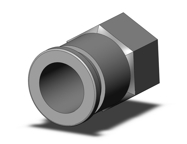 SMC KQB2F16-03 Fitting, Nickel Plated Brass