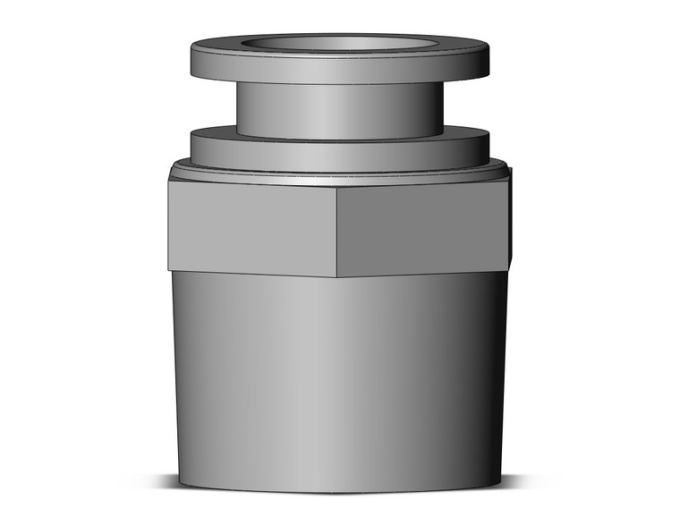 SMC KQB2H13-N04S Fitting, Nickel Plated Brass