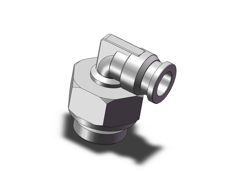 SMC KQB2L08-G03 One-Touch Fitting, Brass
