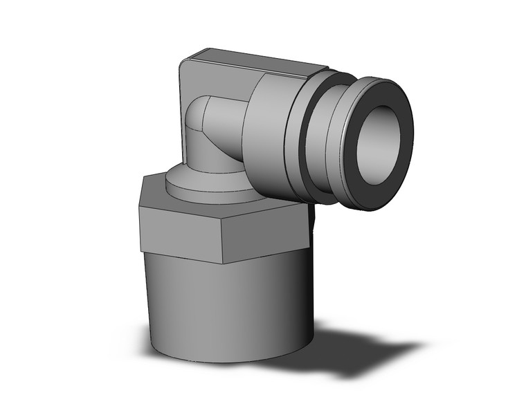 SMC KQB2L08-03S Fitting, Nickel Plated Brass