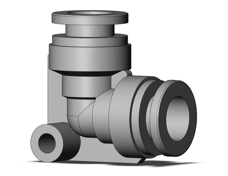 SMC KQB2L11-00 Fitting, Nickel Plated Brass