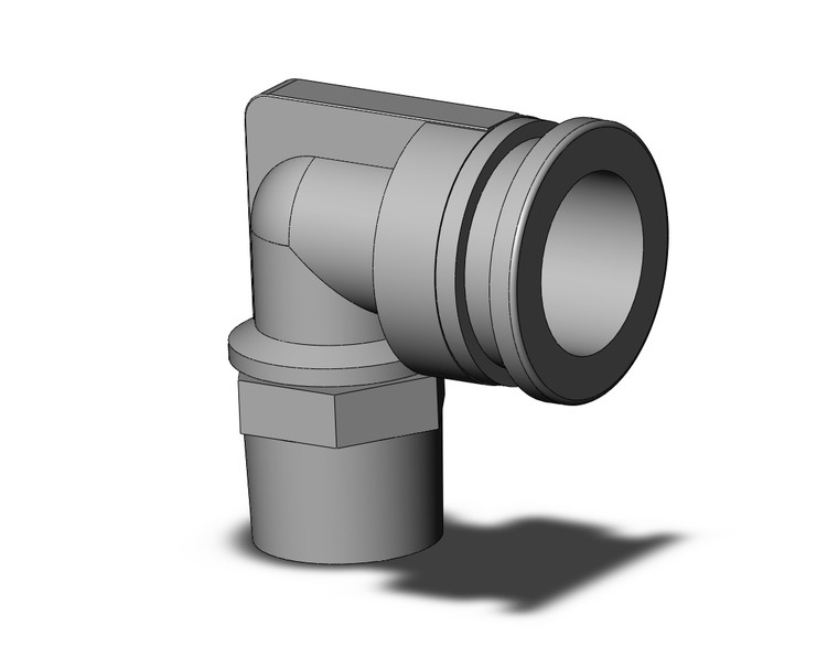 SMC KQB2L16-03S Fitting, Nickel Plated Brass