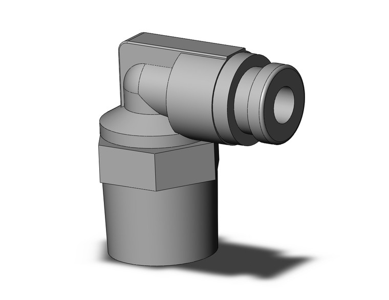 SMC KQB2L23-01S Fitting, Nickel Plated Brass