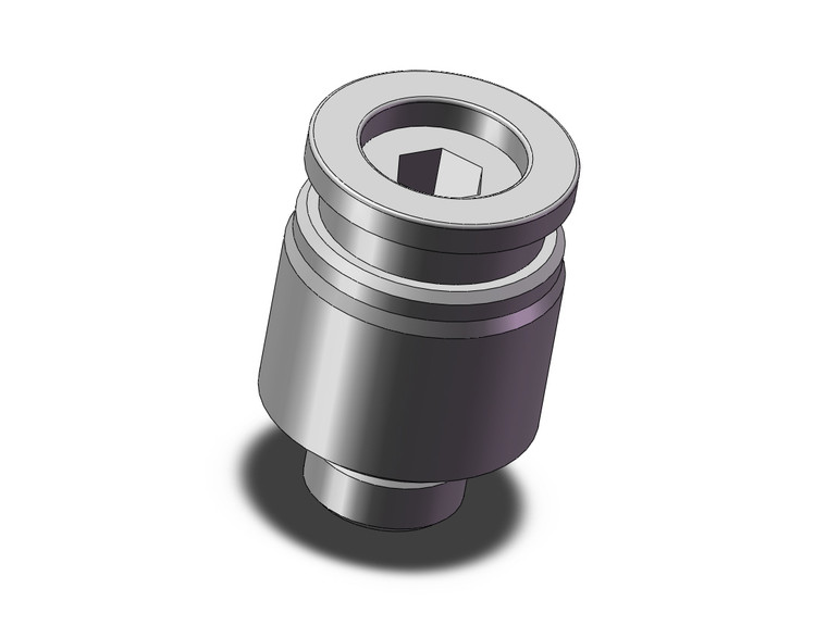 SMC KQB2S10-G01 Fitting, Nickel Plated Brass