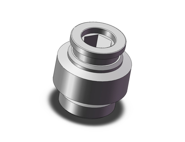 SMC KQB2S10-G03 Fitting, Nickel Plated Brass