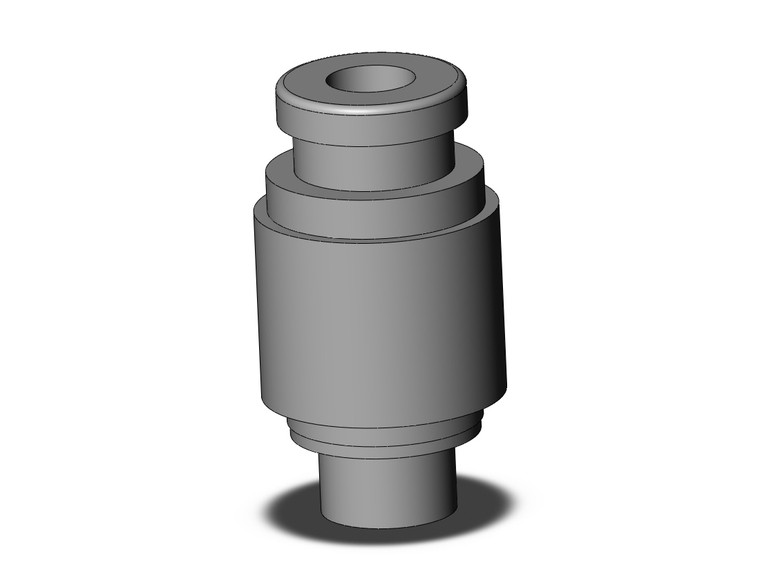 SMC KQB2S23-M5 Fitting, Nickel Plated Brass