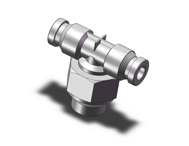 SMC KQB2T04-G01 Fitting, Nickel Plated Brass