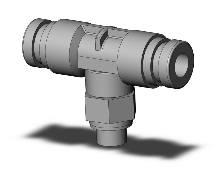 SMC KQB2T04-M5 Fitting, Nickel Plated Brass