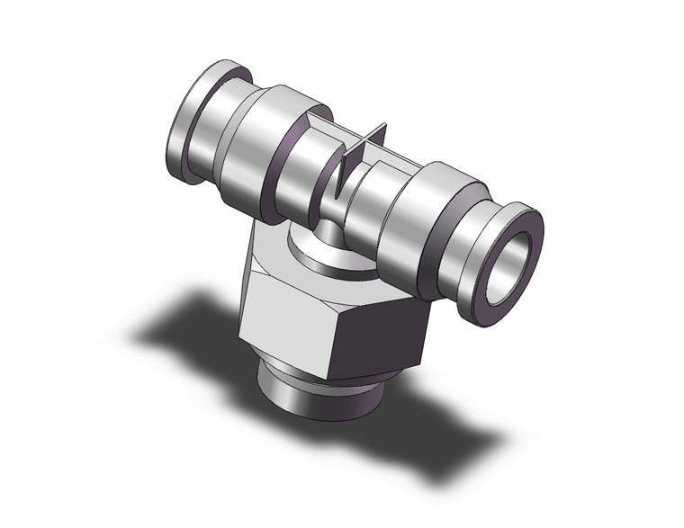 SMC KQB2T08-G02 Fitting, Nickel Plated Brass