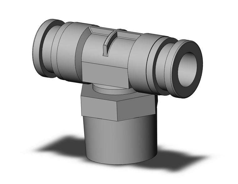 SMC KQB2T08-03S Fitting, Nickel Plated Brass