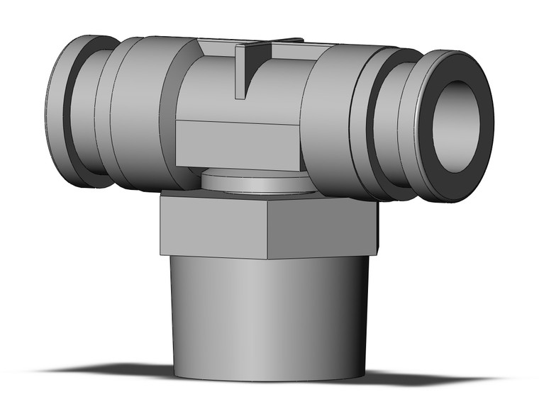 SMC KQB2T09-N03S Fitting, Nickel Plated Brass