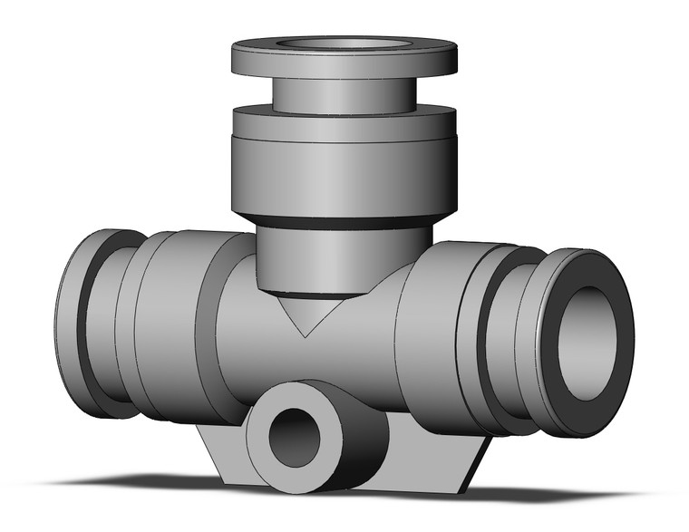 SMC KQB2T09-11 Fitting, Nickel Plated Brass