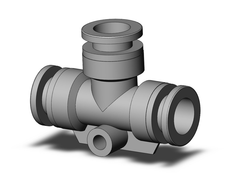 SMC KQB2T10-00 Fitting, Nickel Plated Brass