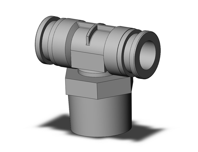 SMC KQB2T10-04S Fitting, Nickel Plated Brass