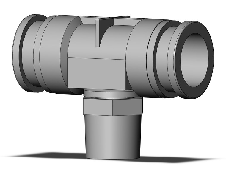 SMC KQB2T13-N02S Fitting, Nickel Plated Brass
