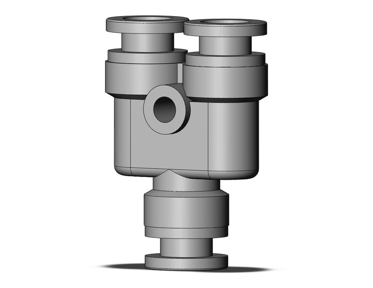 SMC KQB2U09-00 Fitting, Nickel Plated Brass