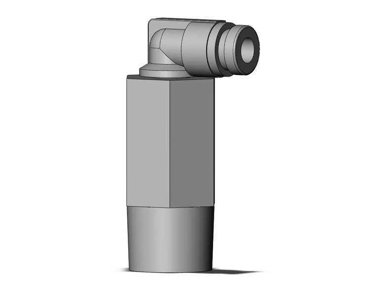 SMC KQB2W03-N02S Fitting, Nickel Plated Brass