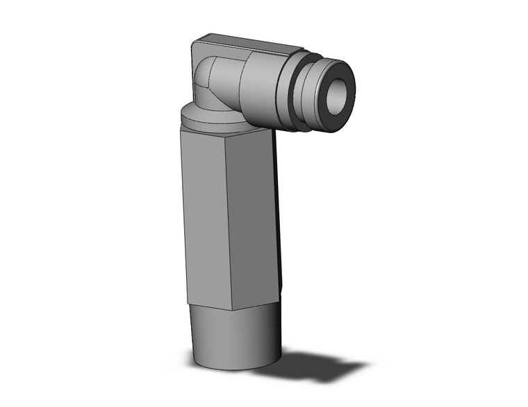 SMC KQB2W04-01S Fitting, Nickel Plated Brass