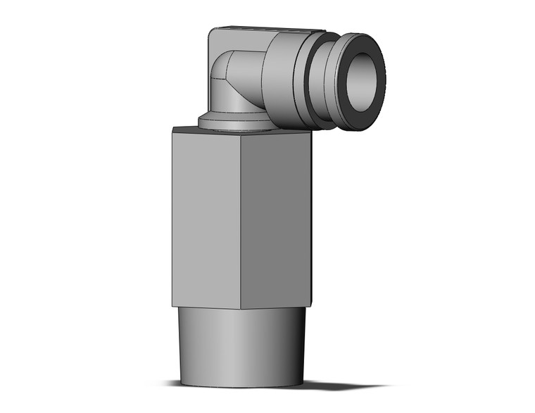 SMC KQB2W09-N03S Fitting, Nickel Plated Brass